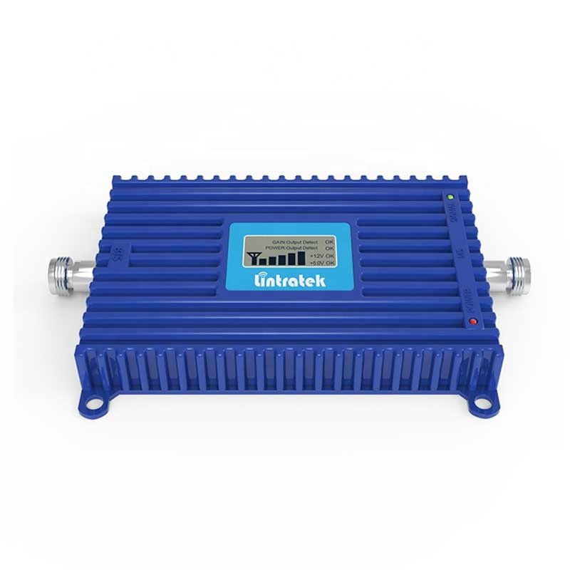 Lintratek mobile phone signal 4g lte repeater tri band LTE 1800Mhz single band mobile signal booster amplifier